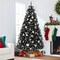Best Choice Products Artificial Frosted Christmas Tree, Premium Unlit Spruce Design, Dense Branches – Black Spruce​